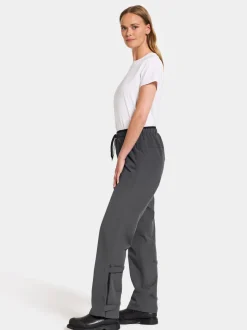 Best Didriksons Grit Women's Rain Pants Coal black