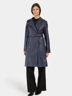 Discount Didriksons Gry Coat Galon® Dark Night Blue