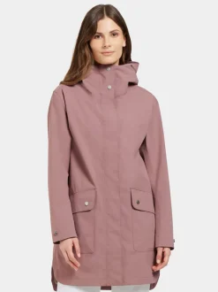 Outlet Didriksons Gwen Parka Faded Wine