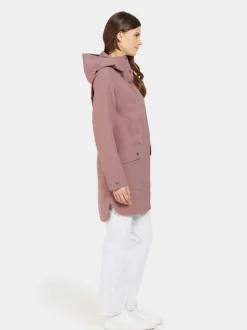 Outlet Didriksons Gwen Parka Faded Wine