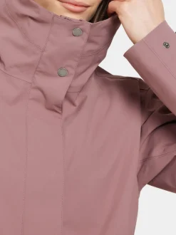Outlet Didriksons Gwen Parka Faded Wine