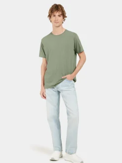 Outlet Didriksons Harald T-shirt Light Moss