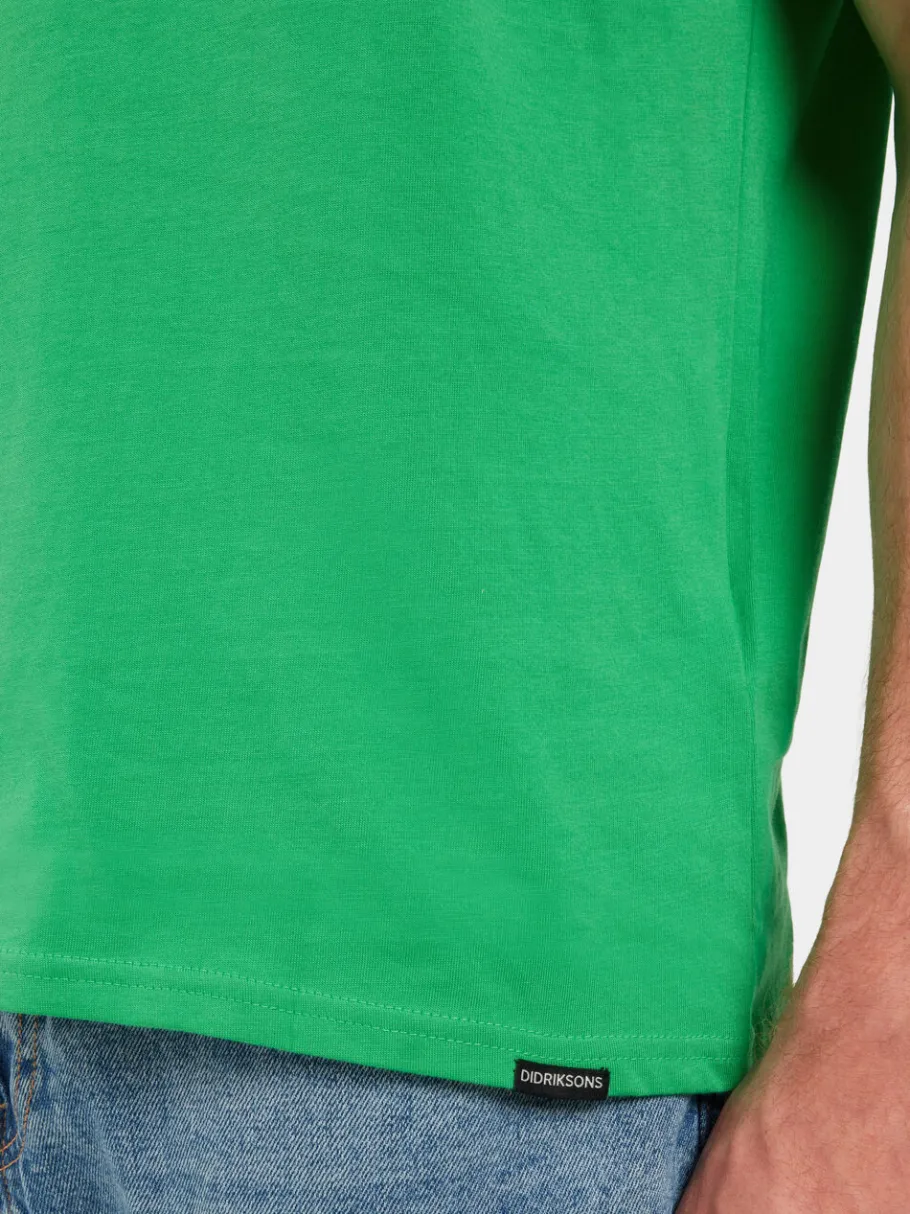 Online Didriksons Harald T-shirt Summer Green