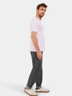 Outlet Didriksons Harald T-shirt Sky Pink