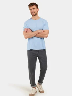 Outlet Didriksons Harald T-shirt Sea Blue