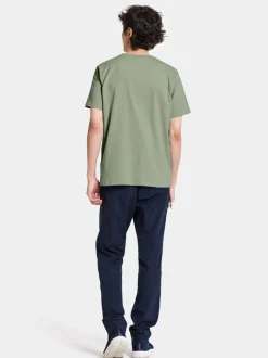 Discount Didriksons Harald T-shirt Light Moss