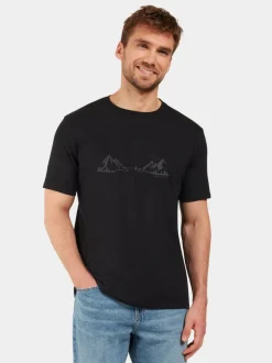 Best Didriksons Harald T-shirt Landscape Black