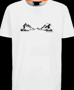 Online Didriksons Harald T-shirt Landscape Snow white