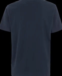 Clearance Didriksons Harald T-shirt Ocean Dark Night Blue