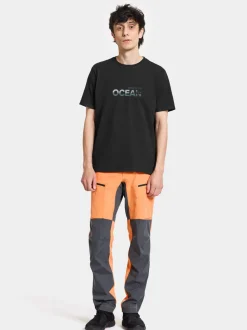 Discount Didriksons Harald T-shirt Ocean Black