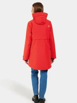 Hot Didriksons Helle Parka Pomme Red