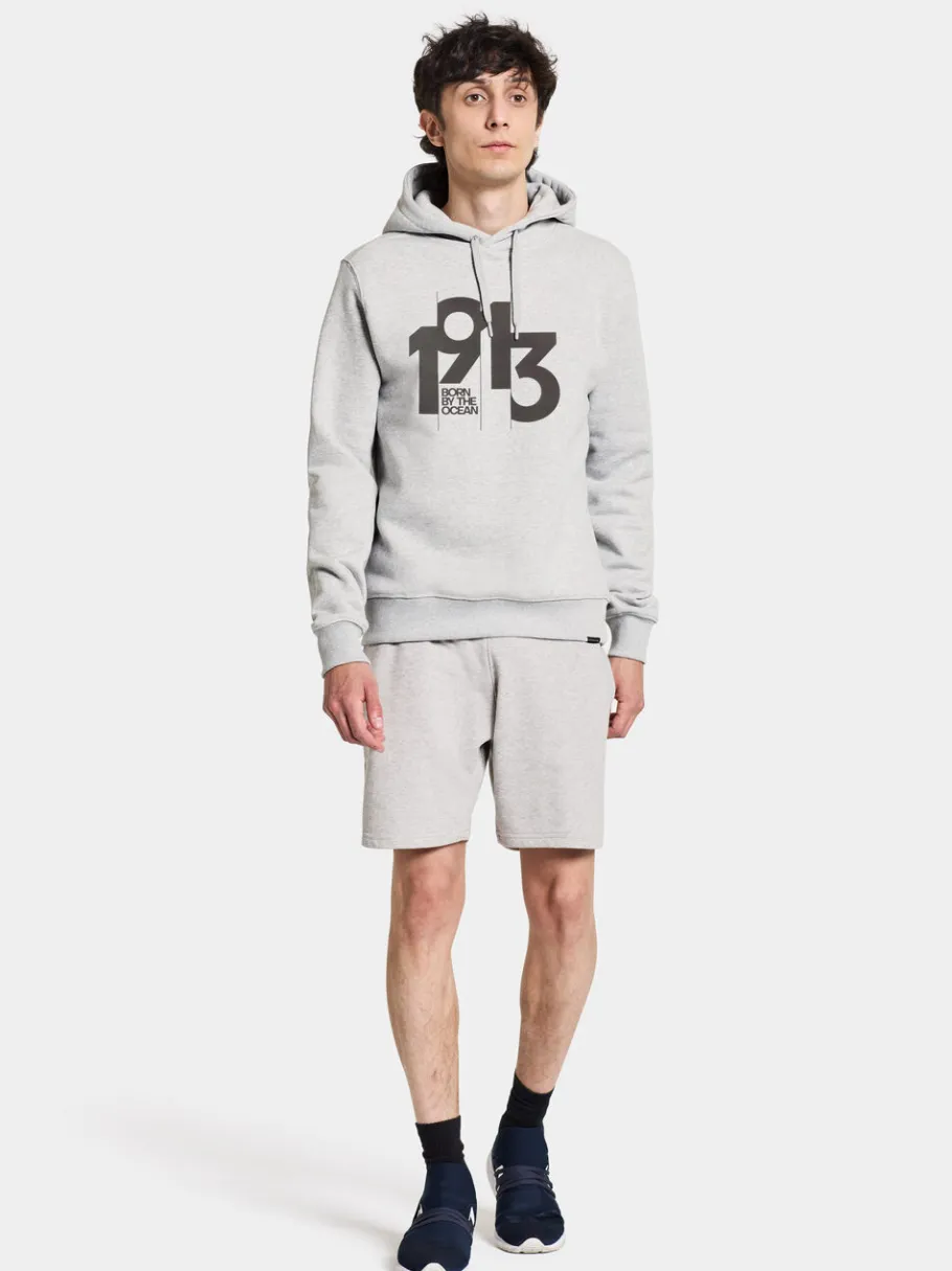 Discount Didriksons Heritage Men's Hoodie Aluminum melange