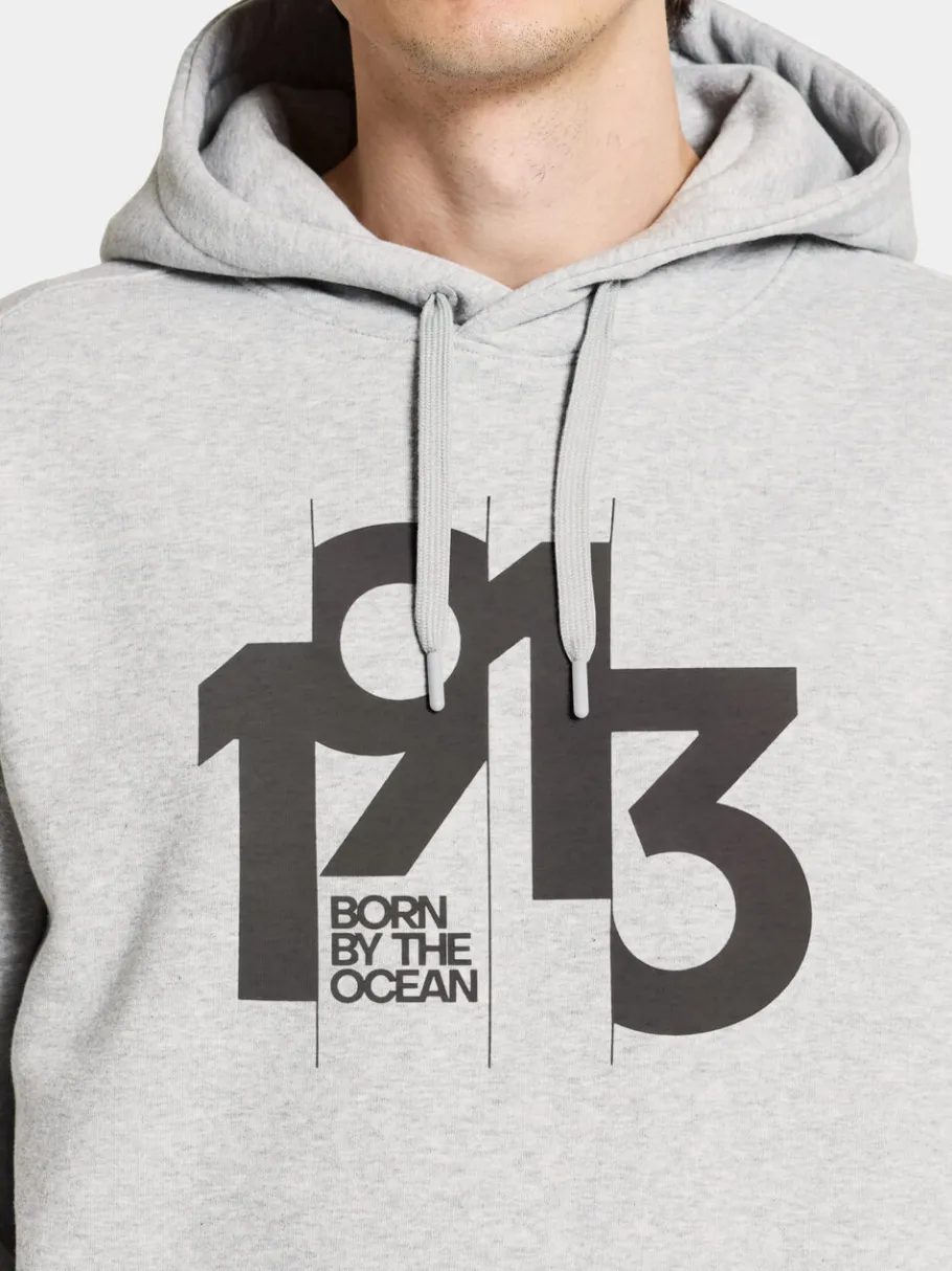 Discount Didriksons Heritage Men's Hoodie Aluminum melange