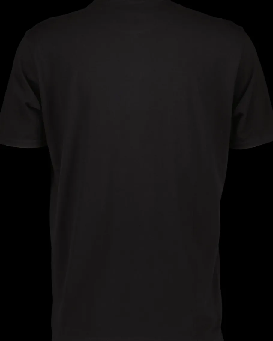 Discount Didriksons Heritage Printed Men's T-shirt Black