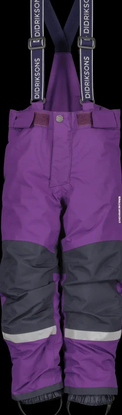 Outlet Didriksons Idre Kids' Pants Royal Purple