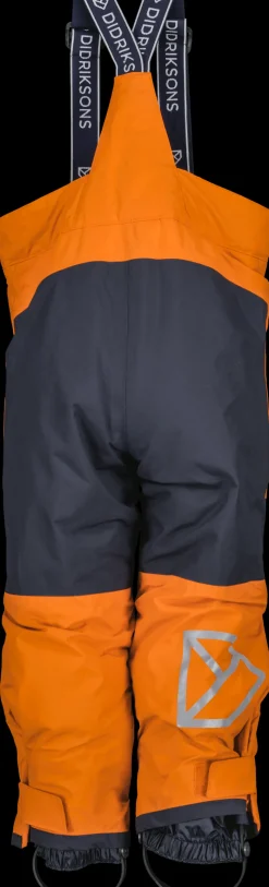 Clearance Didriksons Idre Kids' Pants Orange Jam