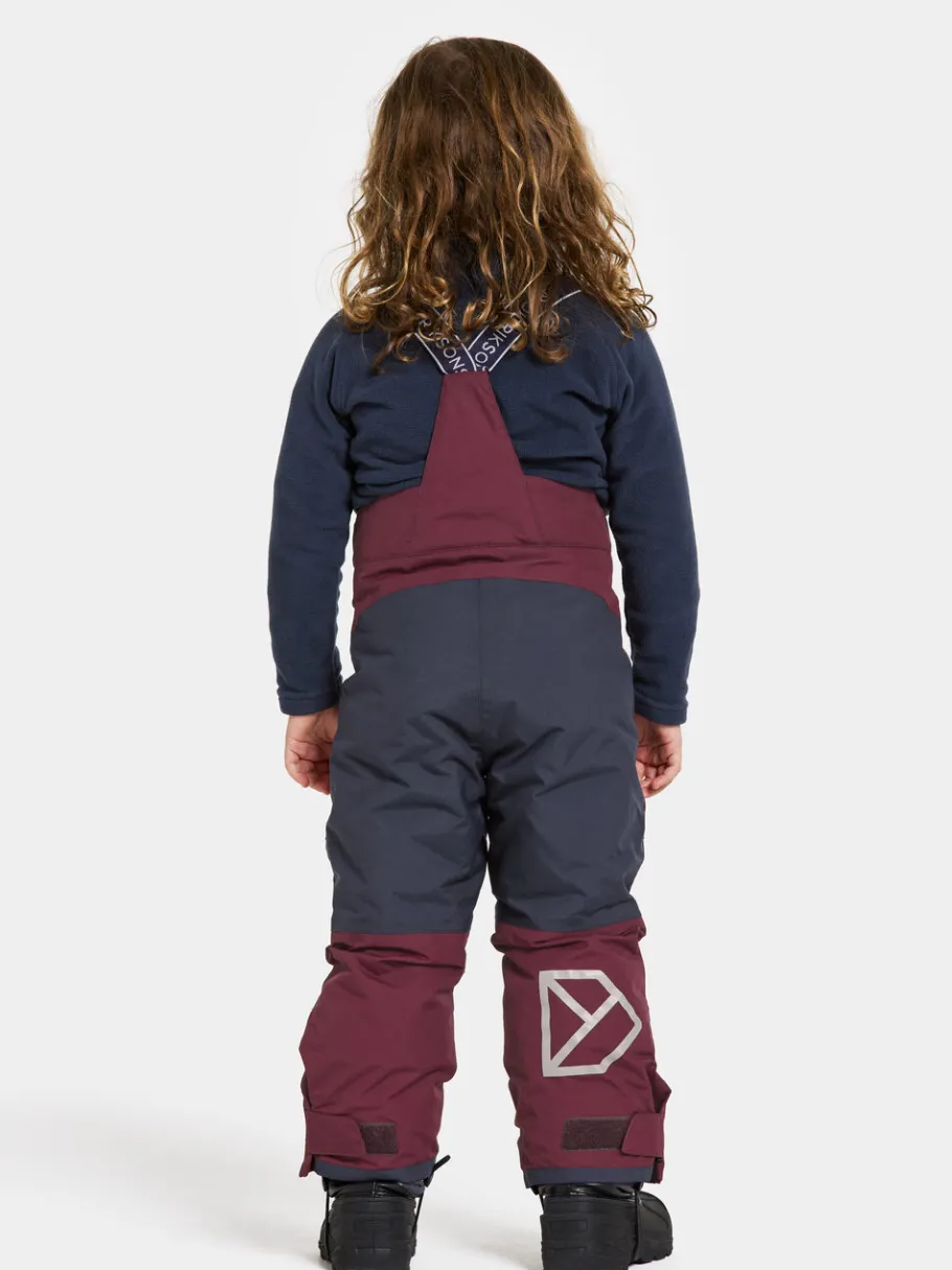 Discount Didriksons Idre Kids' Pants Rusty Wine