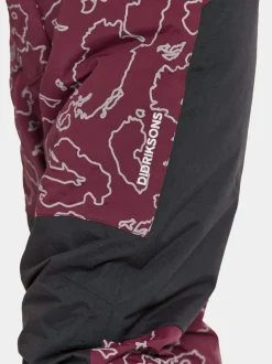 New Didriksons Idre Special Edition Kids' Pants Grundsund reflective wine