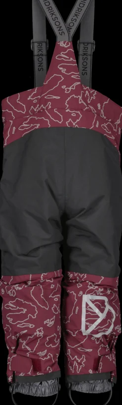 New Didriksons Idre Special Edition Kids' Pants Grundsund reflective wine