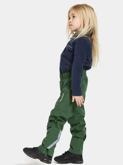 Hot Didriksons Idur Kids' Pants Pine Green