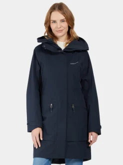 Clearance Didriksons Ilma Parka Dark Night Blue