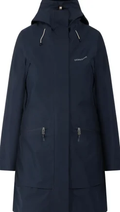 Clearance Didriksons Ilma Parka Dark Night Blue