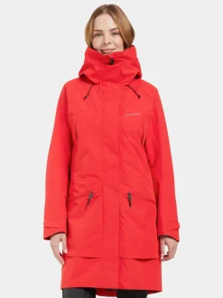 Discount Didriksons Ilma Parka Pomme Red