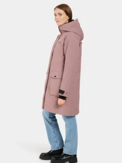 Sale Didriksons Ilsa Parka Faded Wine