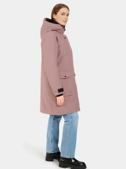Sale Didriksons Ilsa Parka Faded Wine