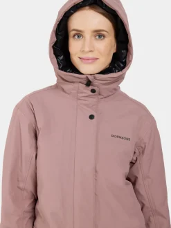 Sale Didriksons Ilsa Parka Faded Wine