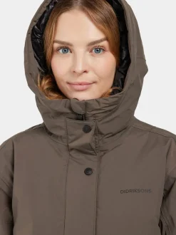 Online Didriksons Ilsa Parka Mocha Brown