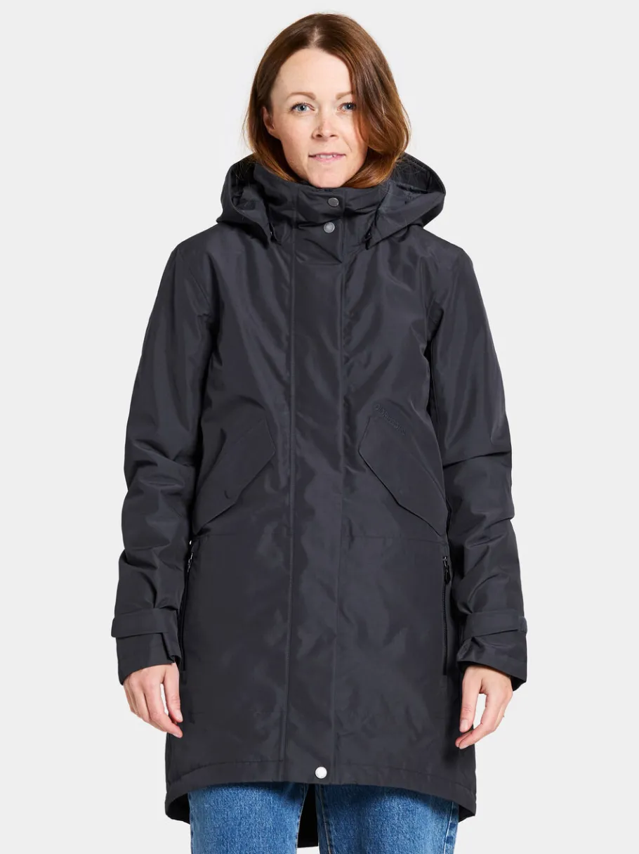 Clearance Didriksons Indra Parka Dark Night Blue