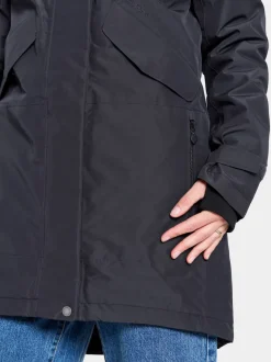 Clearance Didriksons Indra Parka Dark Night Blue