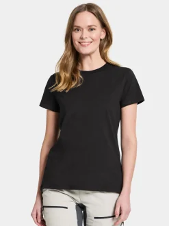 Clearance Didriksons Ingarö T-Shirt Black