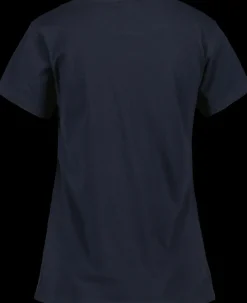Outlet Didriksons Ingarö T-Shirt Dark Night Blue