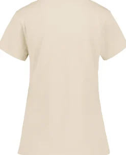 Clearance Didriksons Ingarö T-Shirt Printed Light Beige