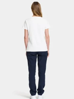 Best Didriksons Ingarö T-Shirt Printed Snow white