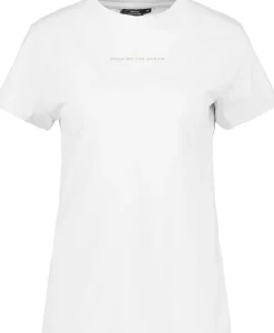 Best Didriksons Ingarö T-Shirt Printed Snow white