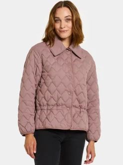 Didriksons Isa Jacket Faded Wine