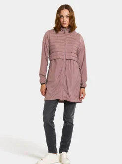 Online Didriksons Isabella Parka Faded Wine