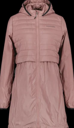 Online Didriksons Isabella Parka Faded Wine