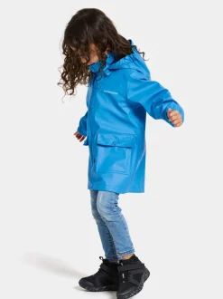 Clearance Didriksons Jojo Kids' Jacket Sharp blue
