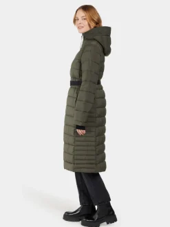 Clearance Didriksons Kleo Parka Long Deep Green