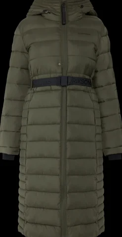 Clearance Didriksons Kleo Parka Long Deep Green