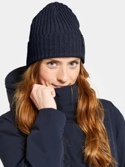 Didriksons Laken Beanie Dark Night Blue
