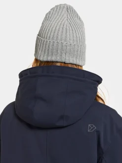 New Didriksons Laken Beanie Grey melange