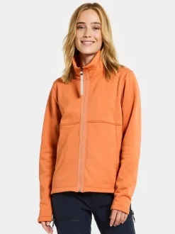 Clearance Didriksons Leah Full-Zip Faded Brique