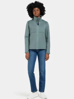 New Didriksons Leah Full-Zip Factory Blue