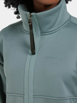New Didriksons Leah Full-Zip Factory Blue