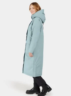 Sale Didriksons Leya Parka Long Factory Blue